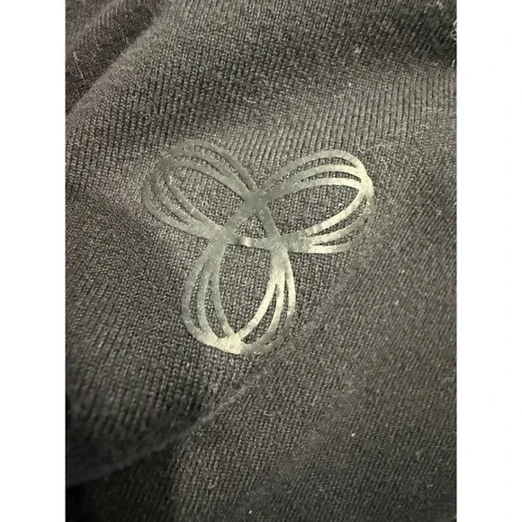 Tna Aritzia Atmosphere High Waisted Biker Shorts Black Women Size Small 7 Inseam - Picture 8 of 9